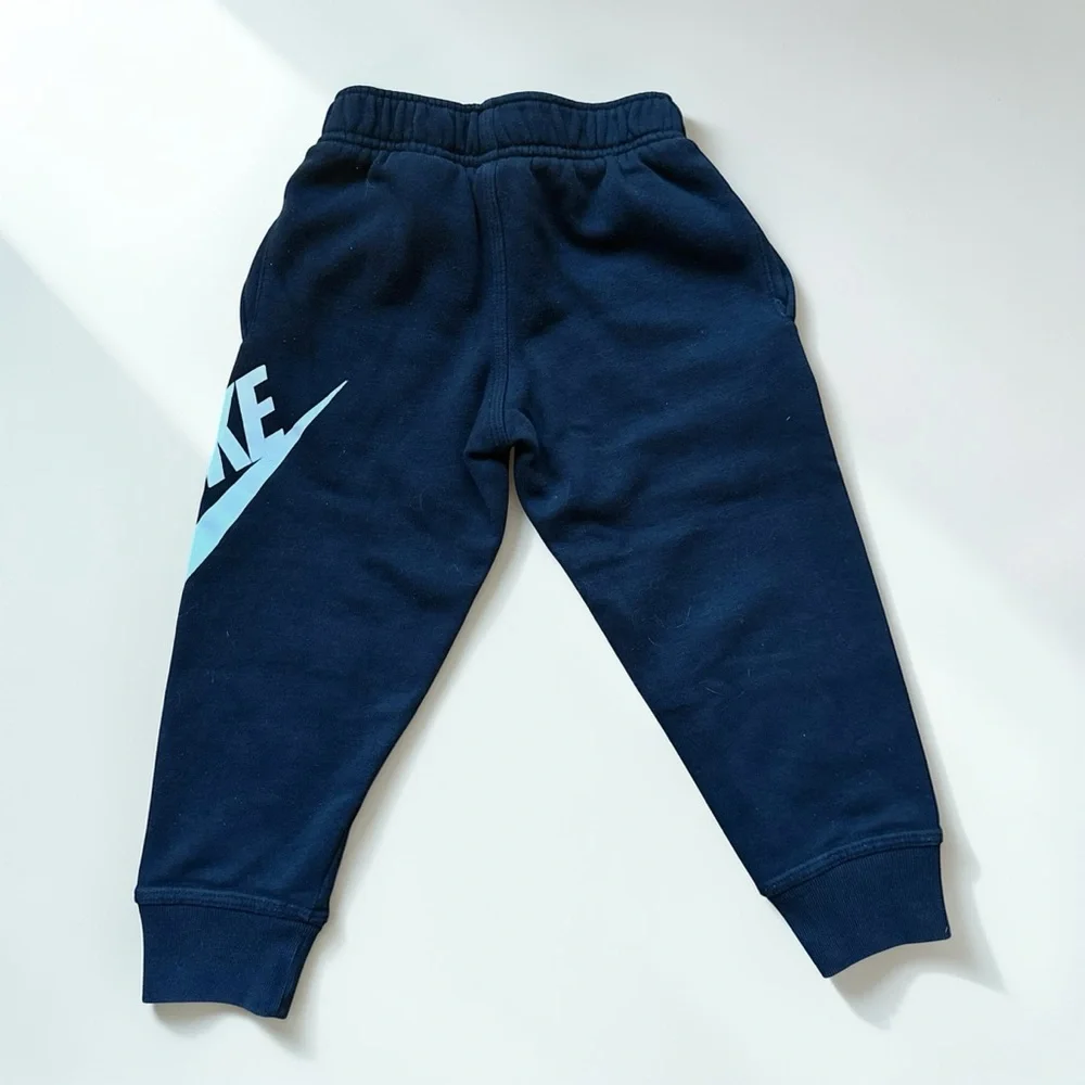 3/$25 Nike Toddler Sweatpants 3T Black Joggers Logo Athletic Elastic Waist Pants